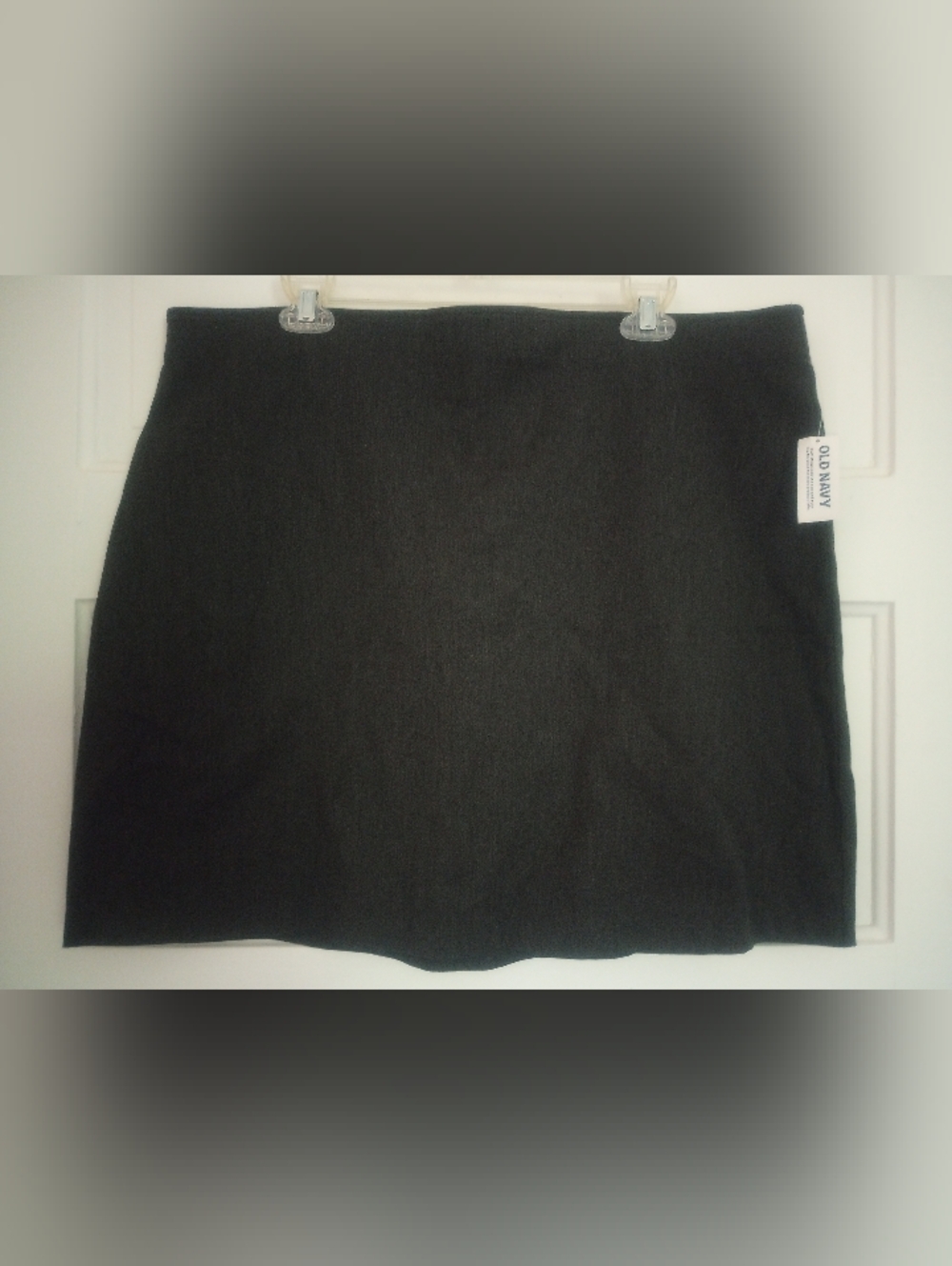 Old Navy Dark Grey Straight Skirt